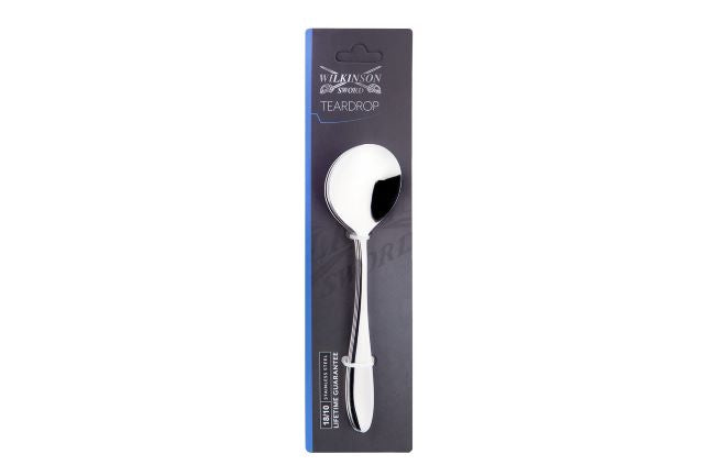 Wilkinson Sword Teardrop Soup Spoon Set of 4 Hangtag 4pce