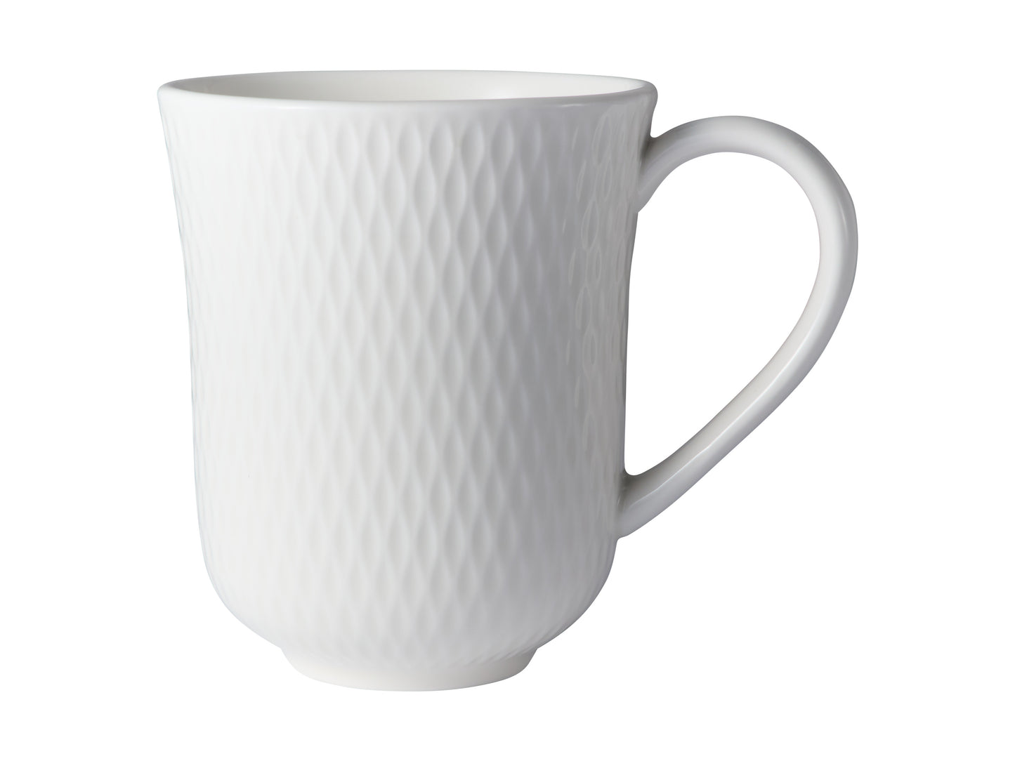 MW White Basics Diamonds Imperial Mug 390ML
