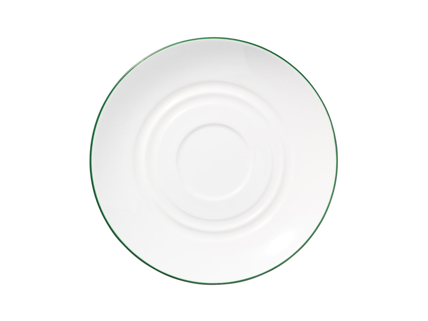 MW White Basics Edge Coupe Demi Cup & Saucer 90ML