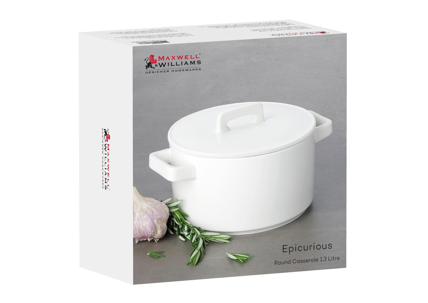 Maxwell & Williams Epicurious Round Casserole 1.3l