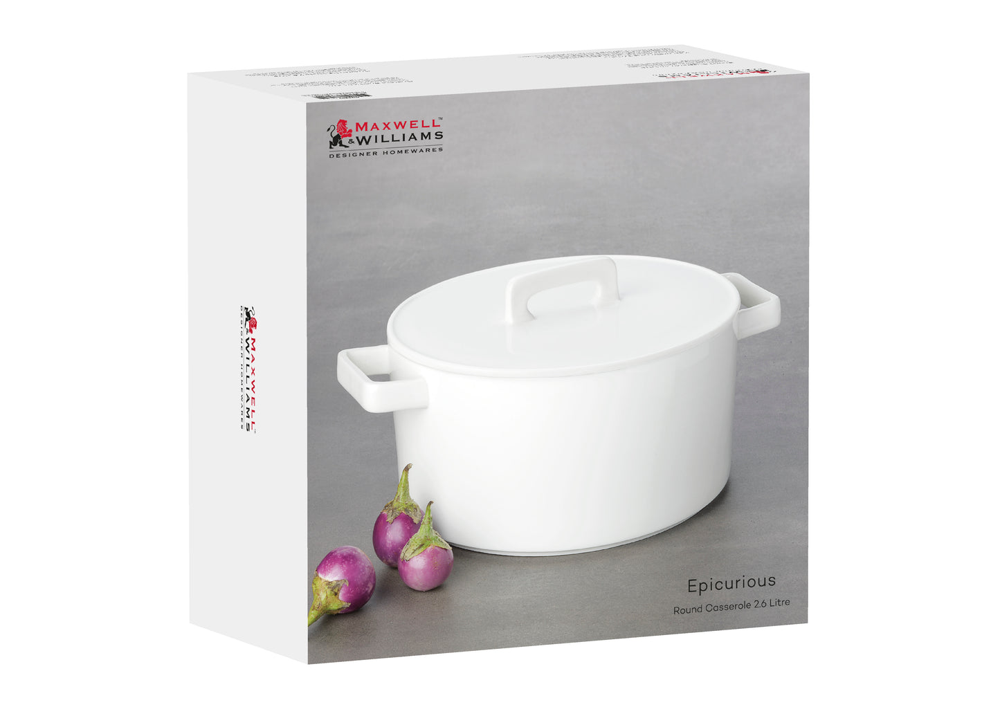 Maxwell & Williams Epicurious Round Casserole 2.6l