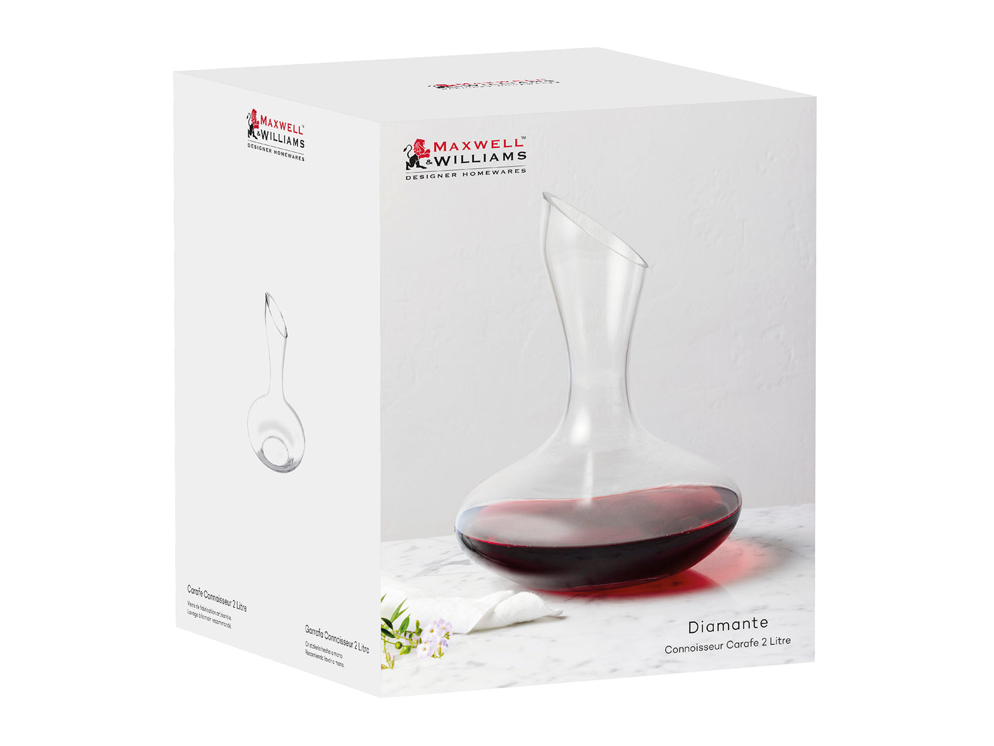 Maxwell & Williams Diamante Connoisseur Carafe 2l Gift Boxed