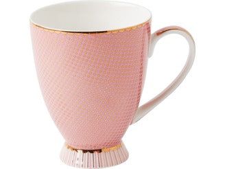 Maxwell & Williams Teas & C's Regency Footed Mug 300ml Pink Gift Boxed
