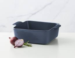 Maxwell & Williams Indulgence Square Baker 19x7.5cm Slate Blue Gift Boxed