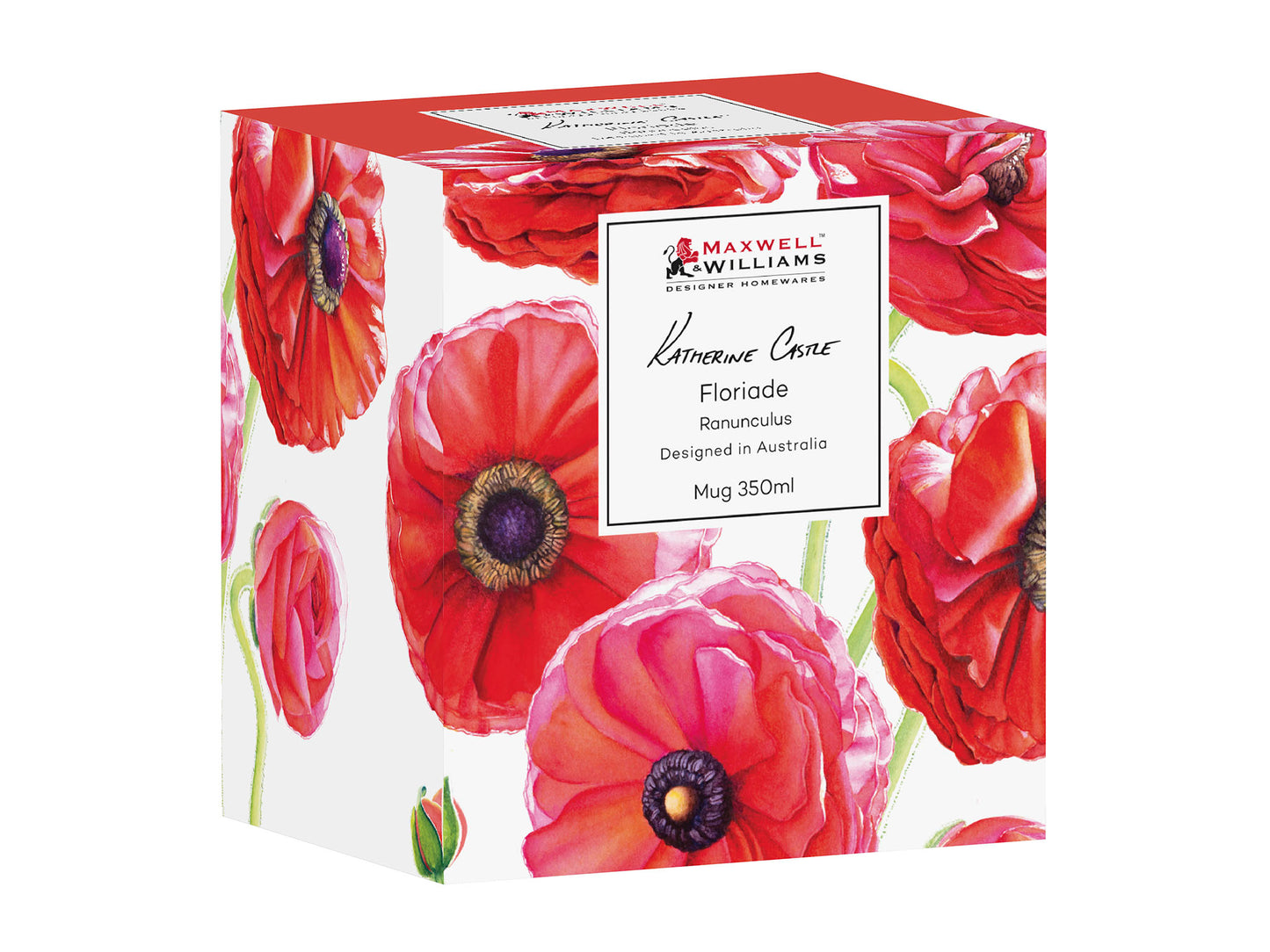 Maxwell & Williams Katherine Castle Floriade Mug Ranunculus 350ml