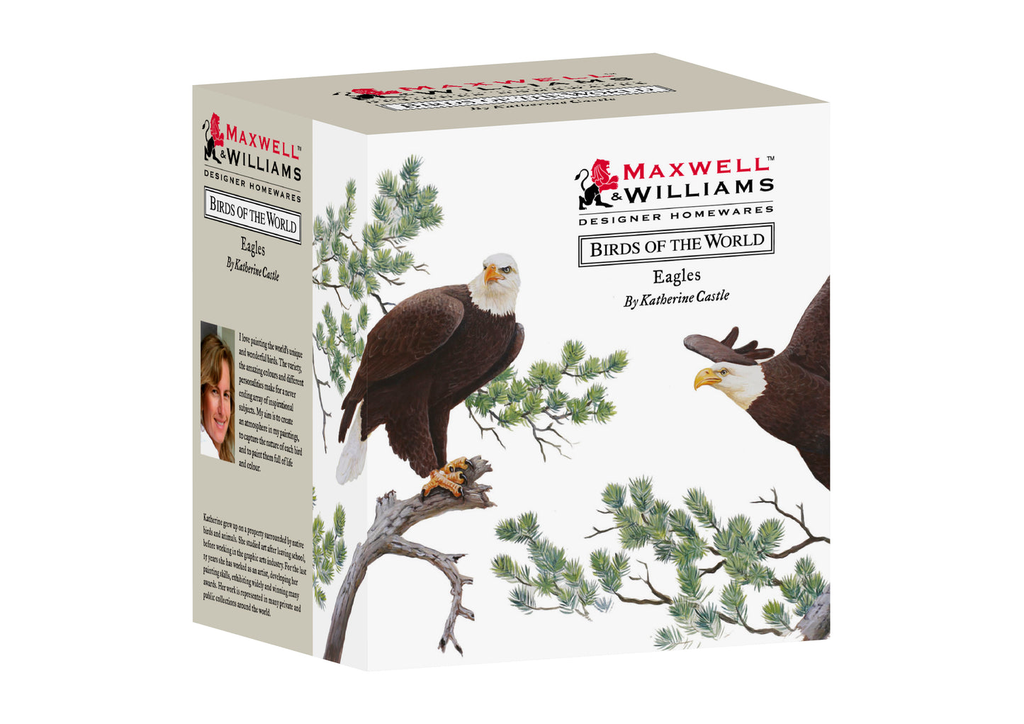 Maxwell & Williams Birds Of The World Kathrine Castle Mug Eagles 300ml