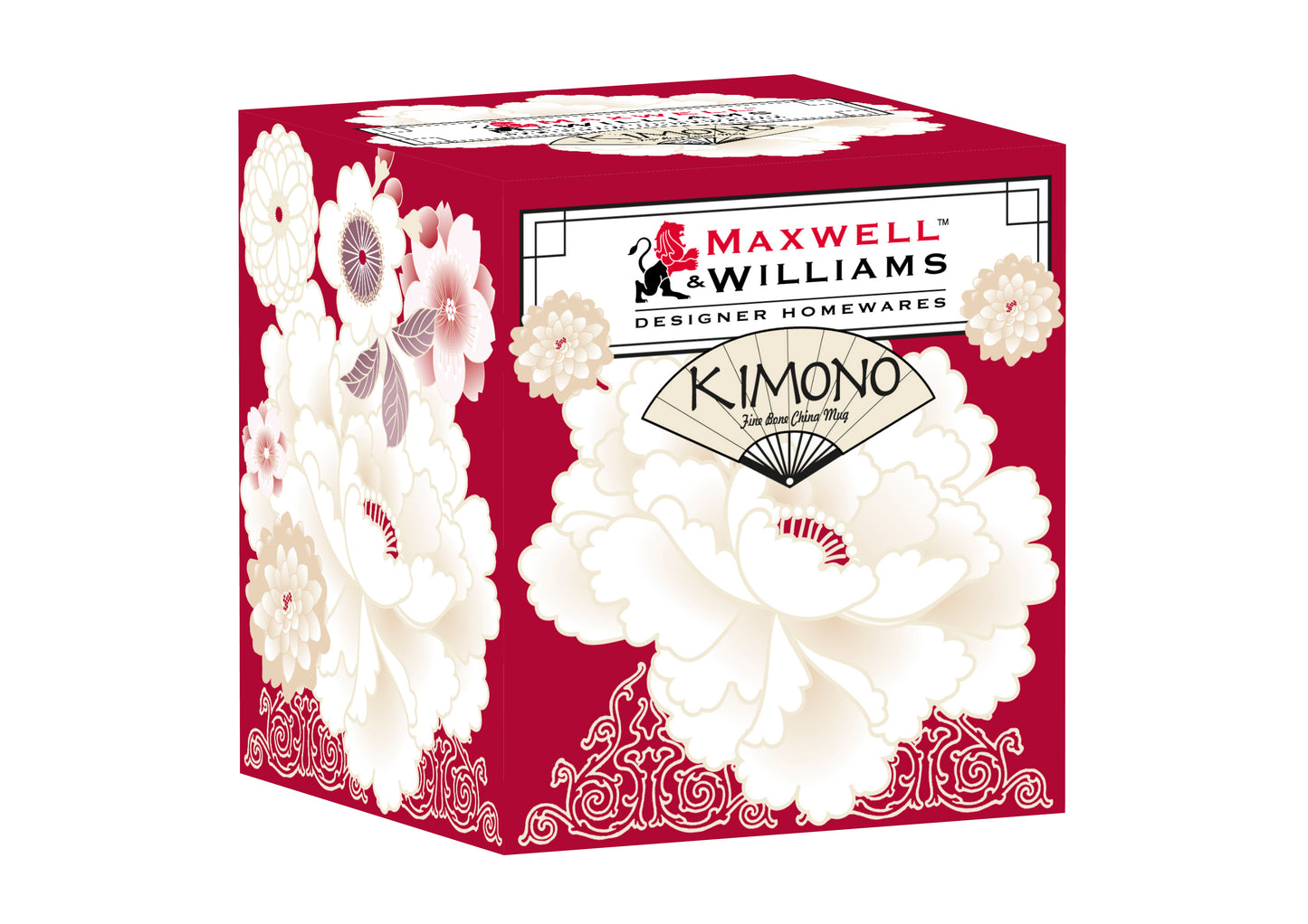 Maxwell & Williams Kimono Mug Red 400ml