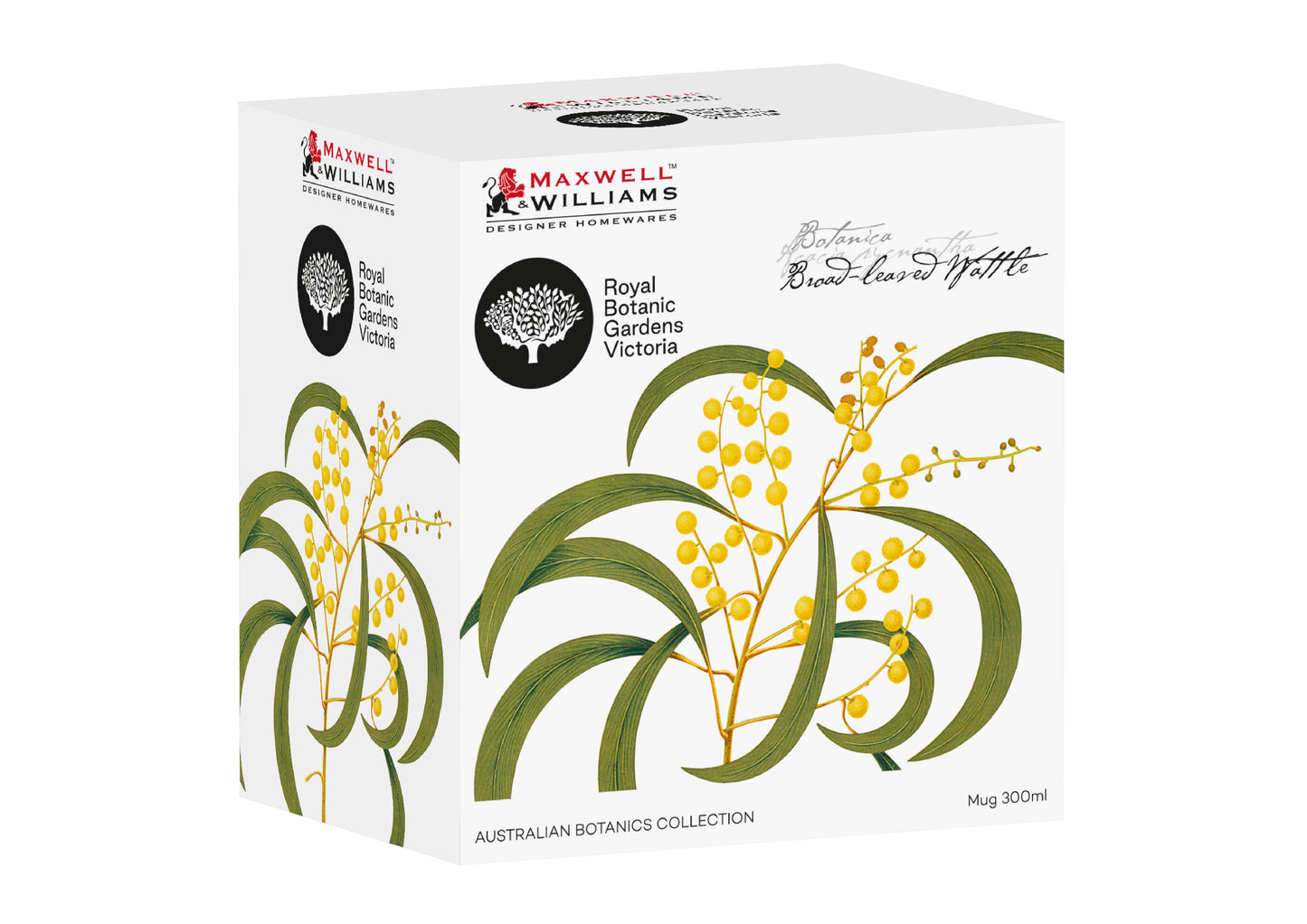 Maxwell & Williams Royal Botanic Gardens Mug Wattle 300ml
