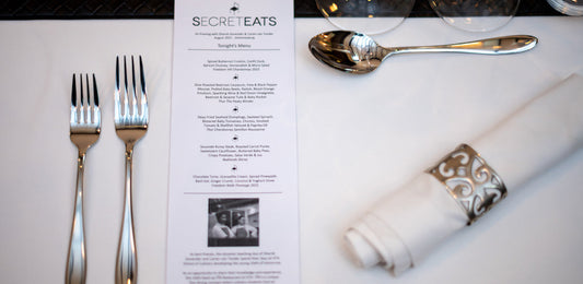SecretEATS and Maxwell & Williams team up for two unforgettable pop-up dinners