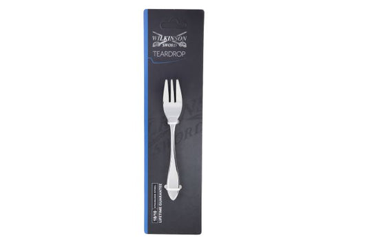 Wilkinson Sword Teardrop Cake Fork Set of 4 Hangtag 4pce