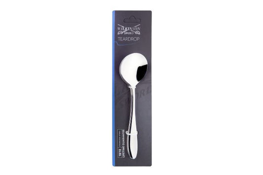 Wilkinson Sword Teardrop Soup Spoon Set of 4 Hangtag 4pce