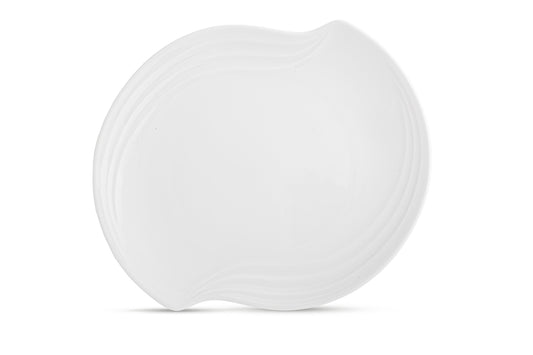 Noritake Arctic White Wave Plate 25.9cm