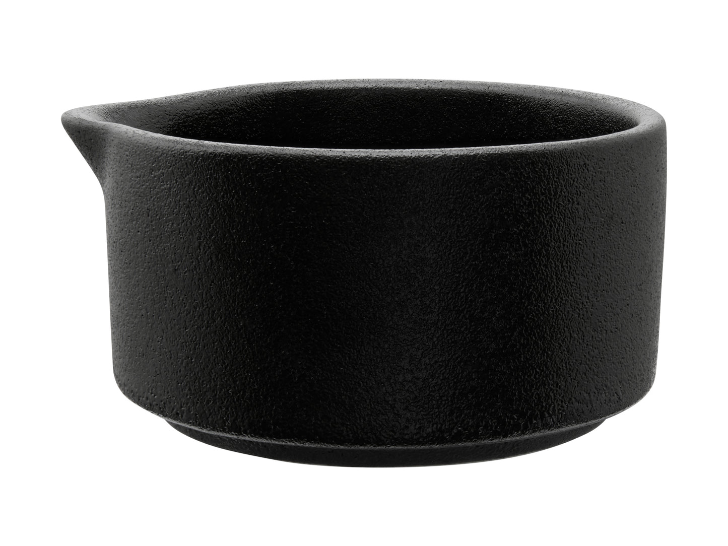 MW Caviar Sauce Dish/Pourer 130ML Black