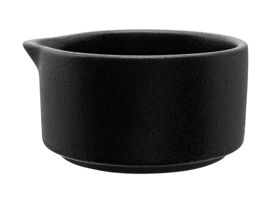MW Caviar Sauce Dish/Pourer 130ML Black