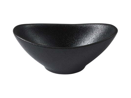 MW Caviar Oval Sauce Bowl 11x4cm Black