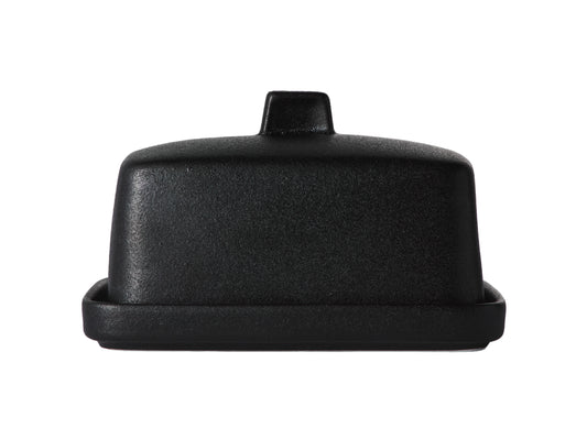 MW Caviar Butter Dish Black Gift Boxed