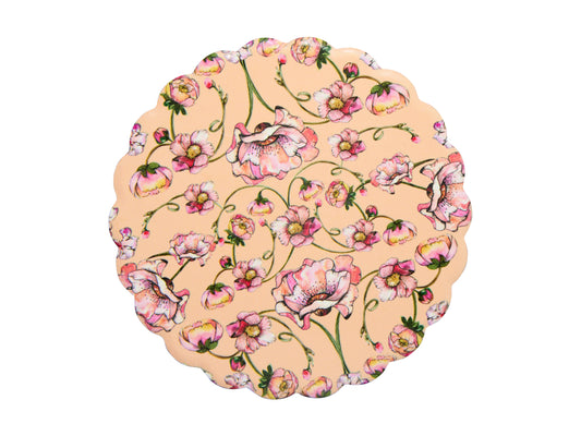 MW Estelle Michaelides Mystique Ceramic Round Coaster 10cm Melon