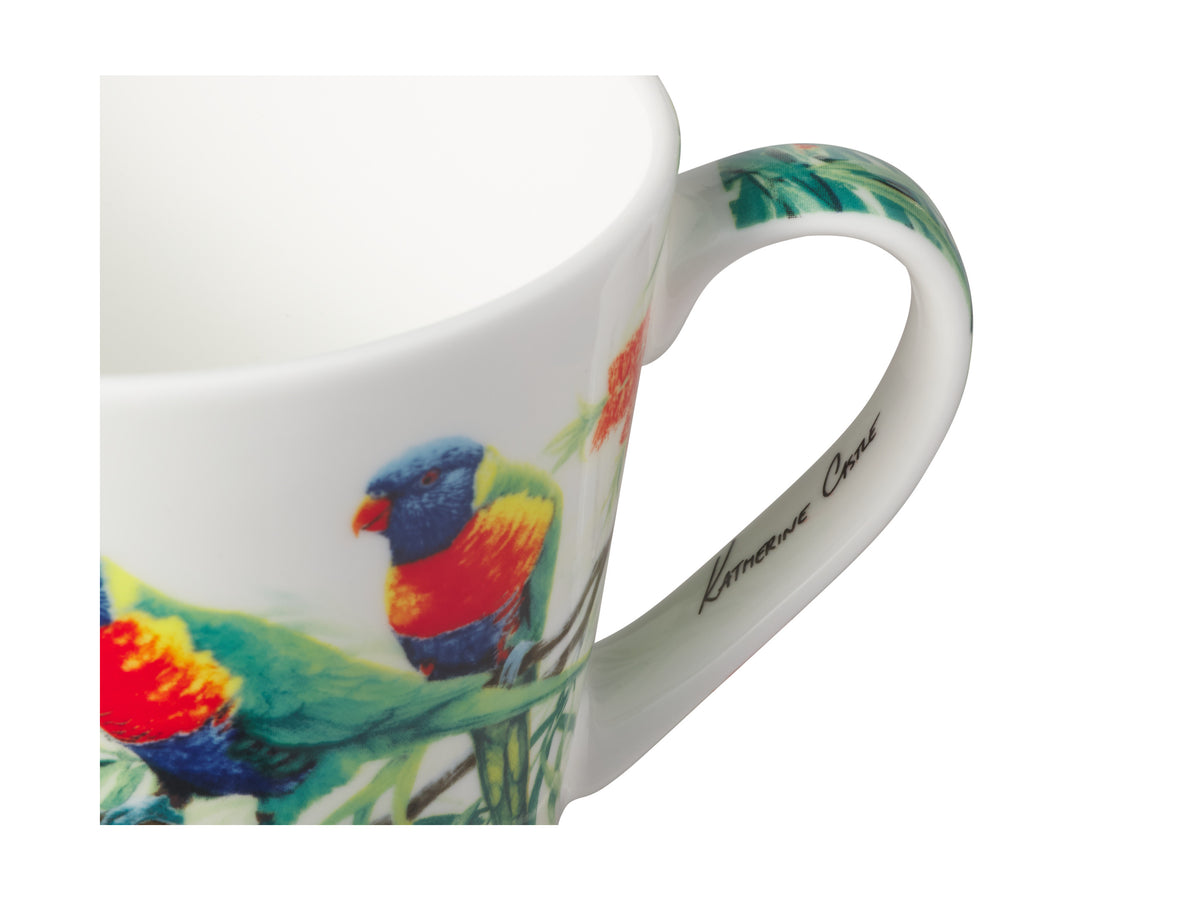 MW Katherine Castle Song of the South Mug 370ML Lorikeet Gift Boxed