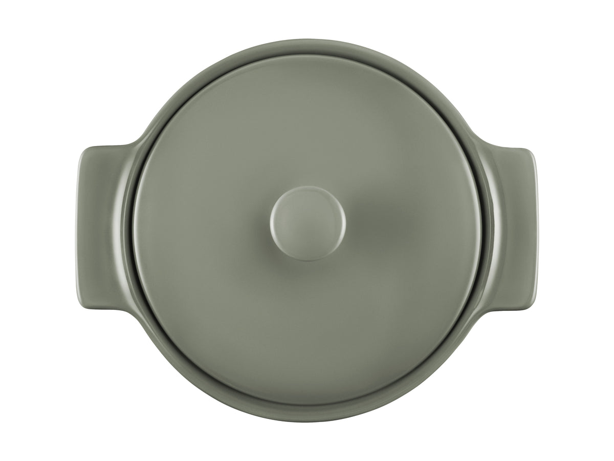 Maxwell & Williams Indulgence Round Casserole 3L Sage Gift Boxed