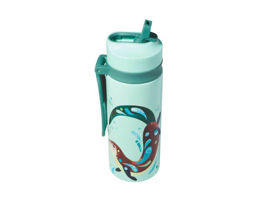 MW Pete Cromer Woodland Creatures Double Wall Insulated Bottle 500ML Otter