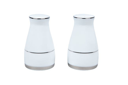 Noritake Toorak Platinum Salt & Pepper