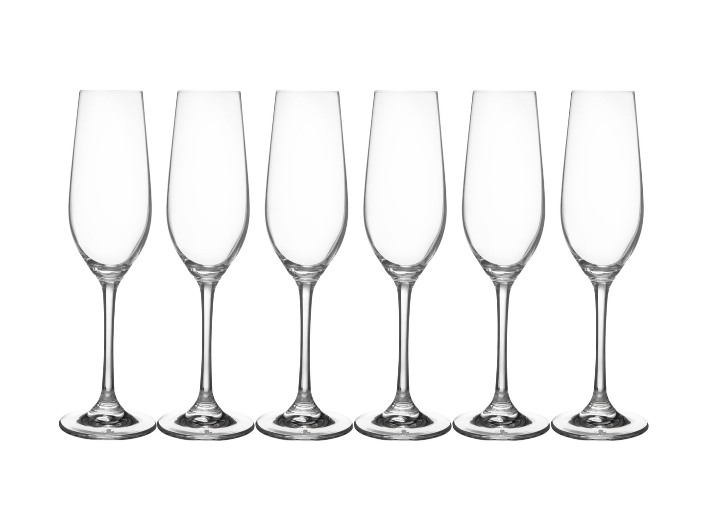 MW Manhattan Flute Glass 230ML Set of 6 Gift Boxed