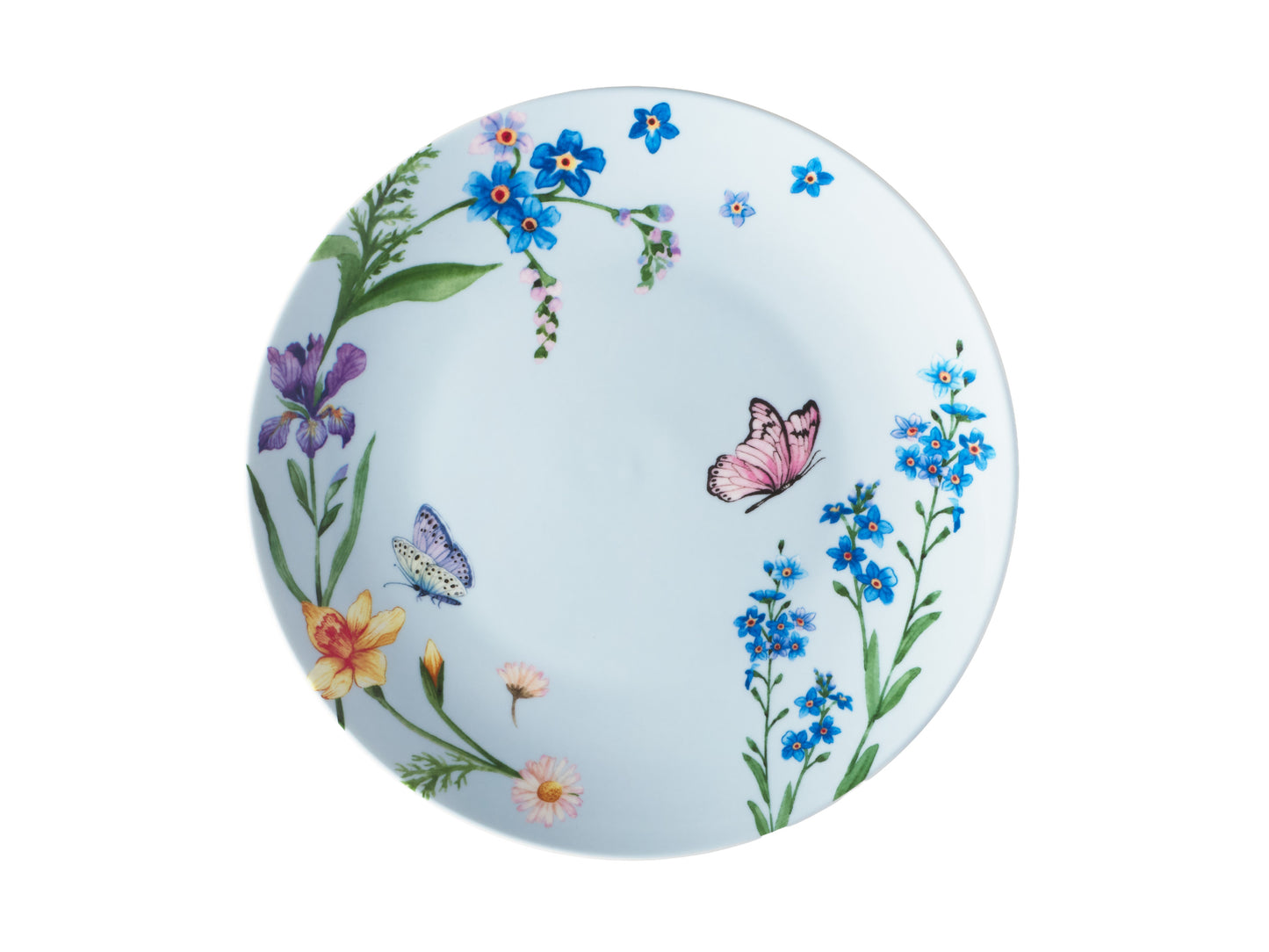 MW Fluttering Meadow Coupe Side Plate 19cm