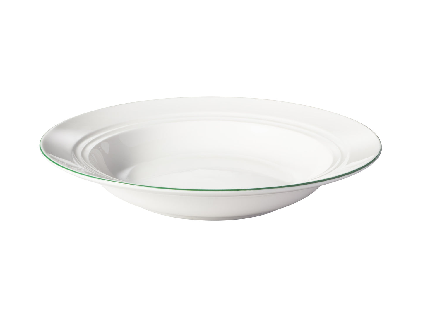 MW White Basics Edge Rim Soup Bowl 23x4.5cm