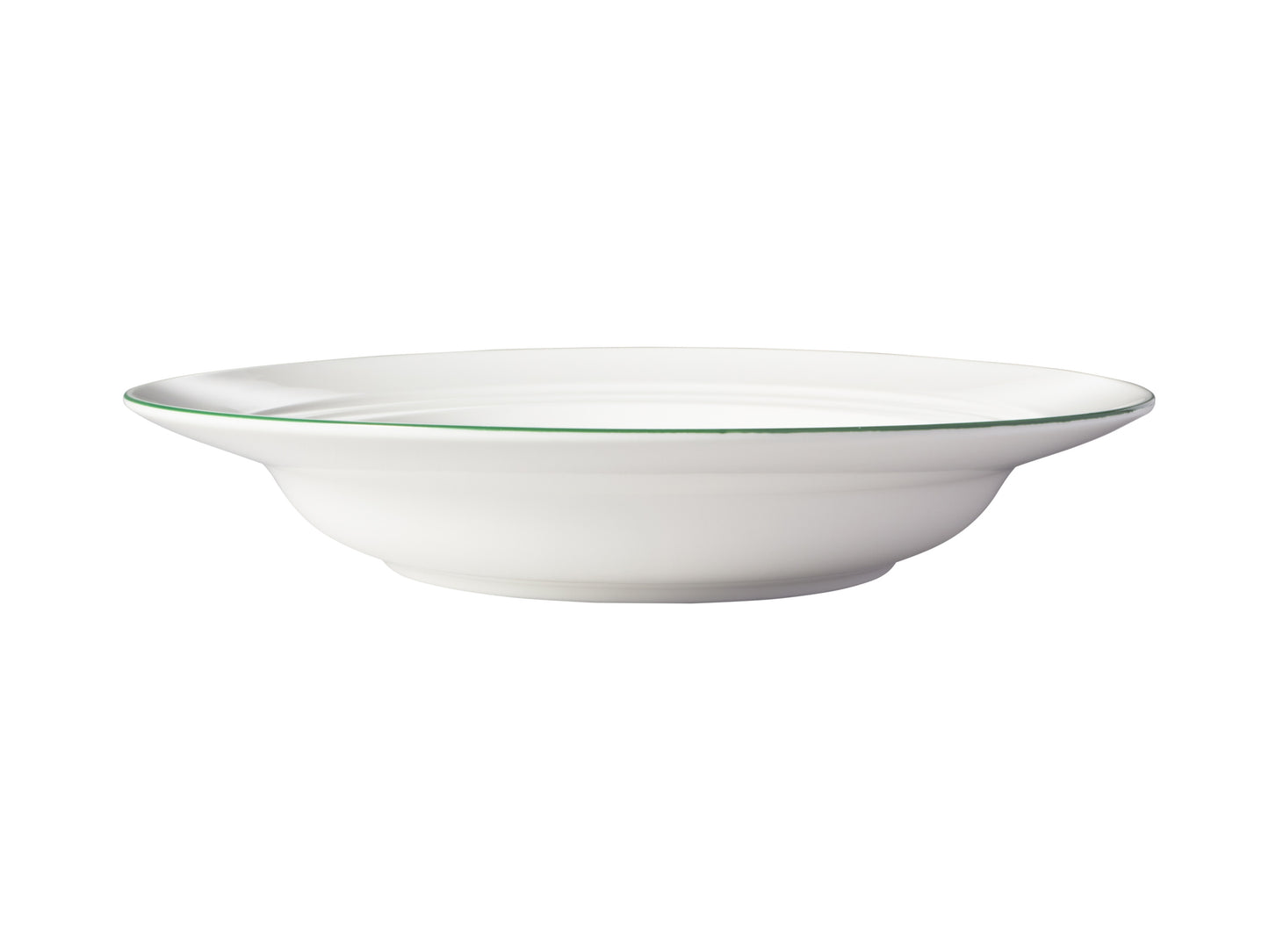 MW White Basics Edge Rim Soup Bowl 23x4.5cm