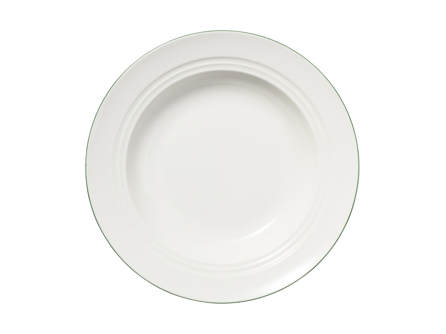 MW White Basics Edge Rim Soup Bowl 23x4.5cm