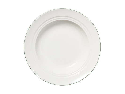 MW White Basics Edge Rim Soup Bowl 23x4.5cm