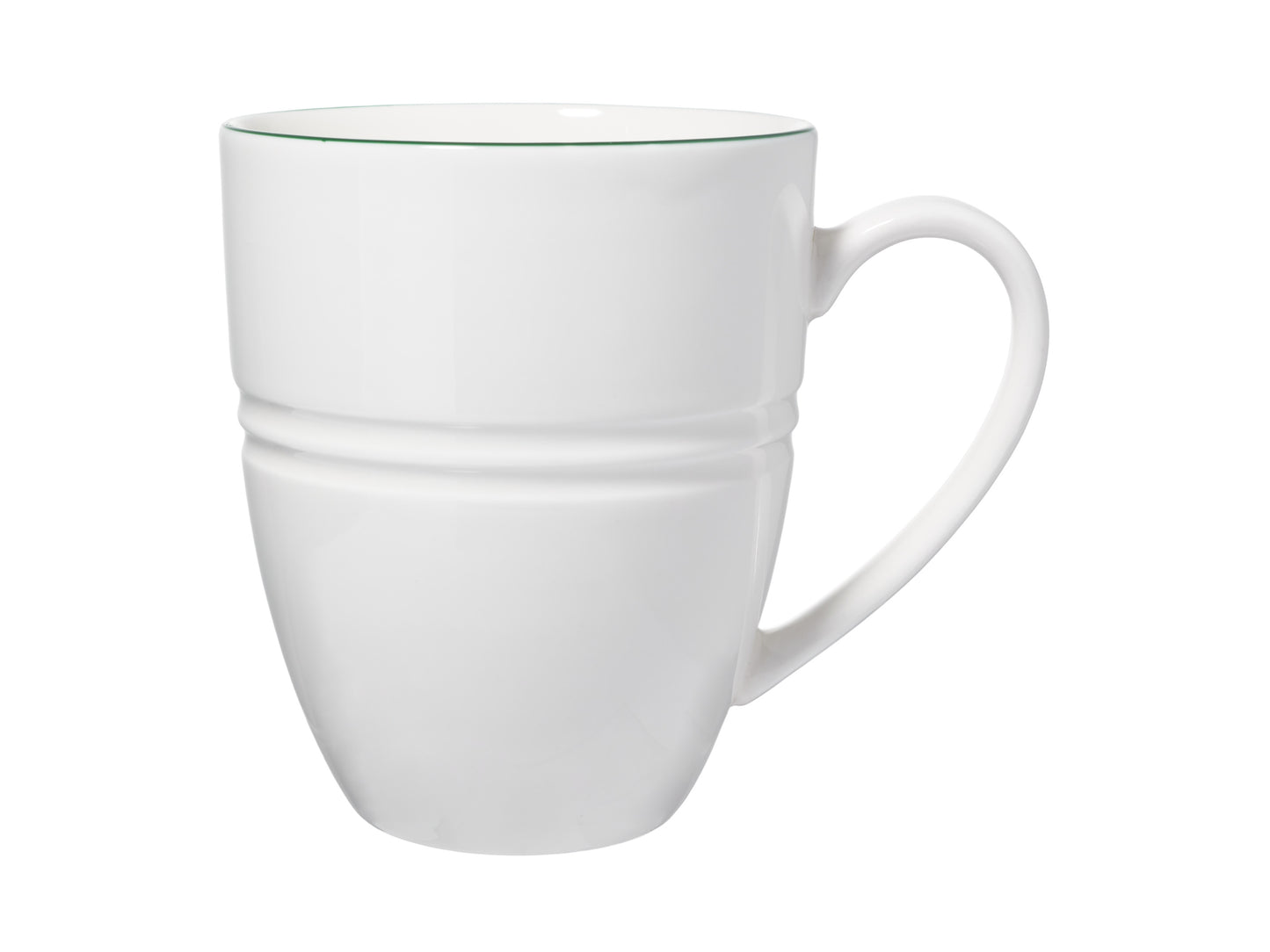 MW White Basics Edge Coupe Mug 390ML