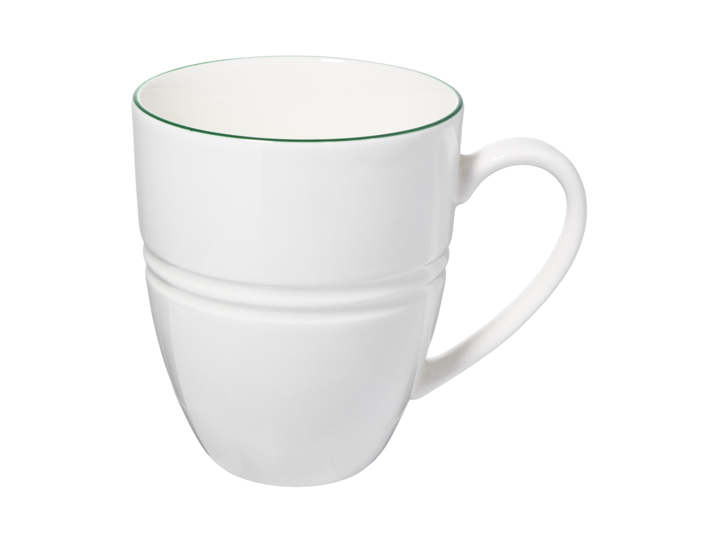 MW White Basics Edge Coupe Mug 390ML
