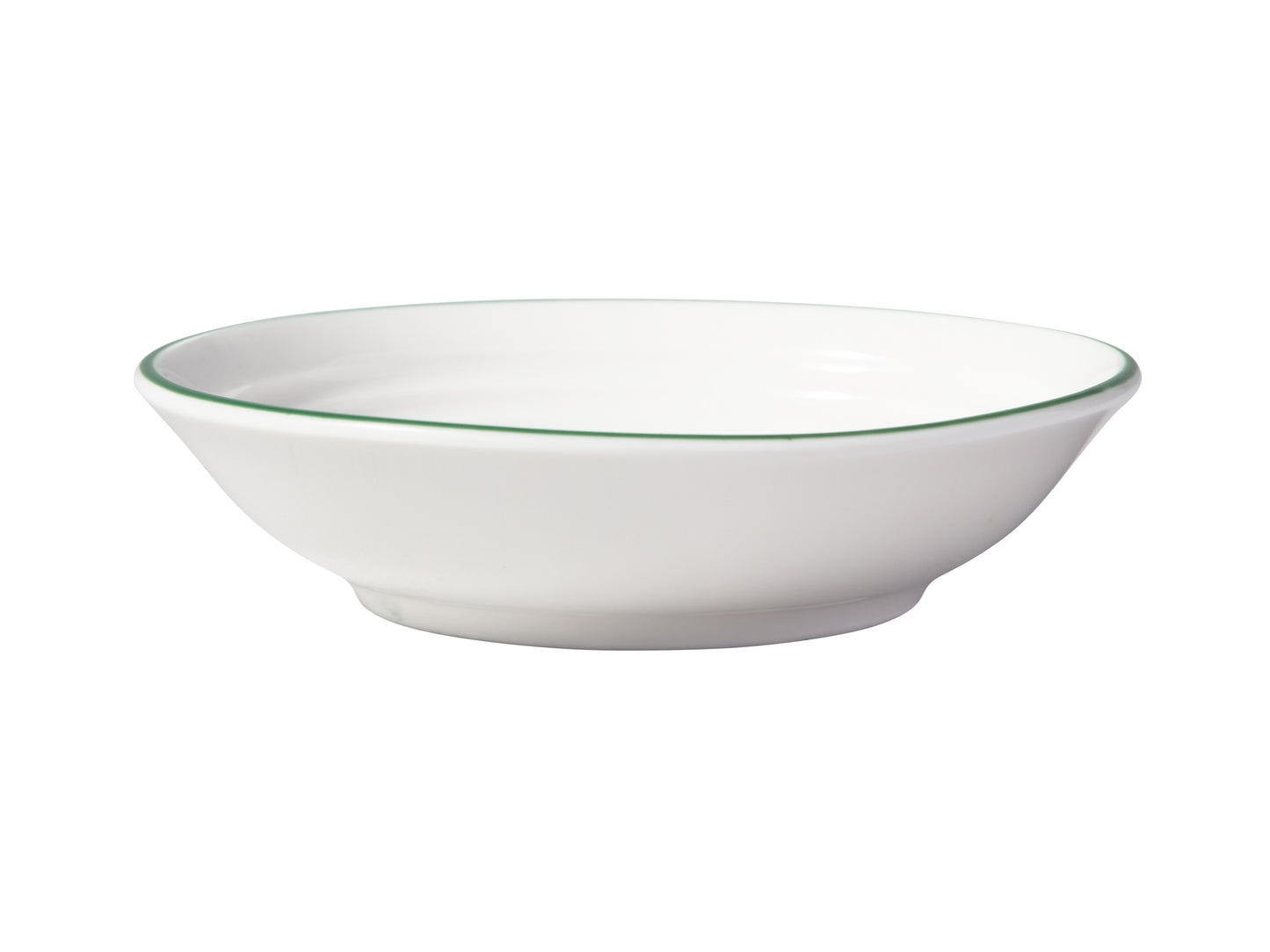 MW White Basics Edge Round Sauce Dish 9.5cm