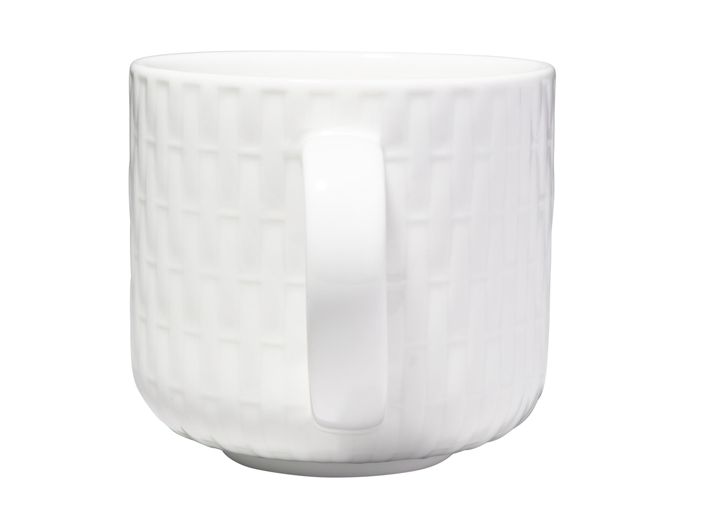 MW White Basics Mug 440ML Weave