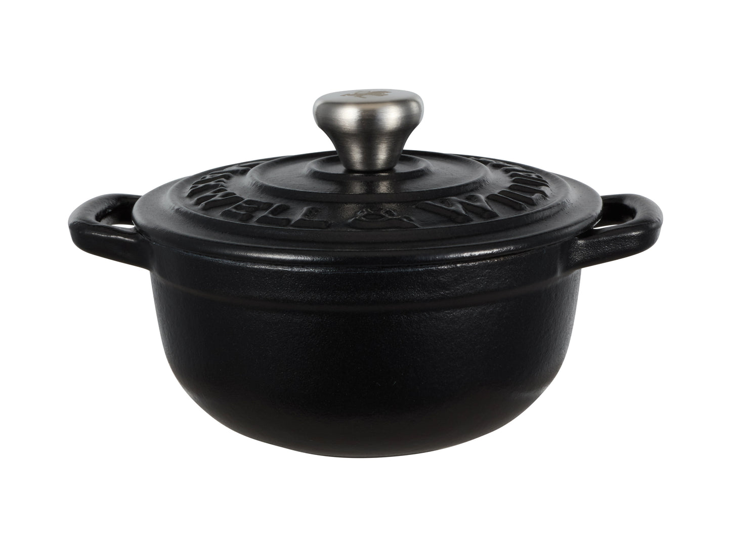 MW Cast Iron Cocotte Black 9.5cm / 260ML Gift Boxed