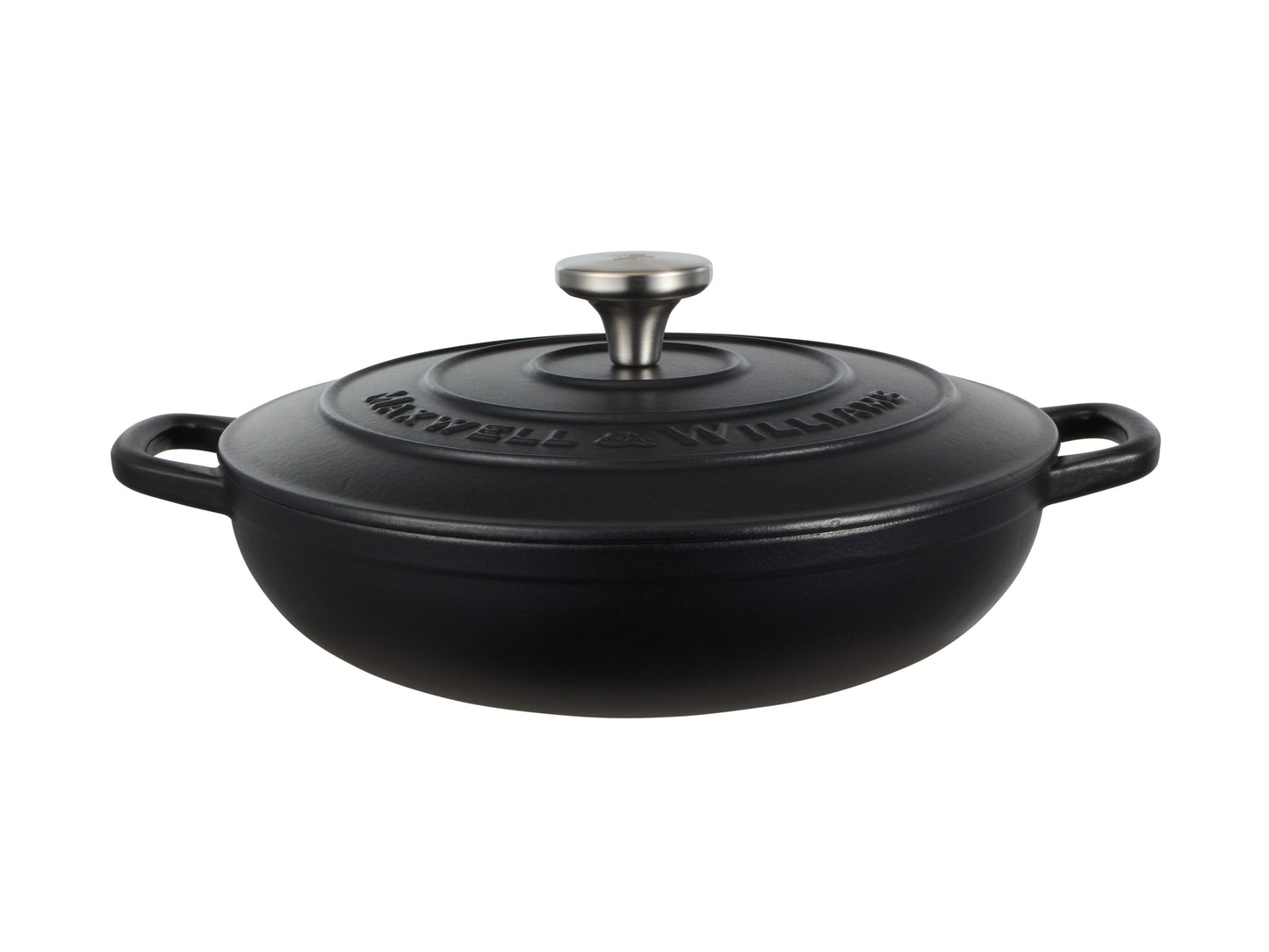 MW Cast Iron Braiser Black 27cm / 3.3L Gift Boxed