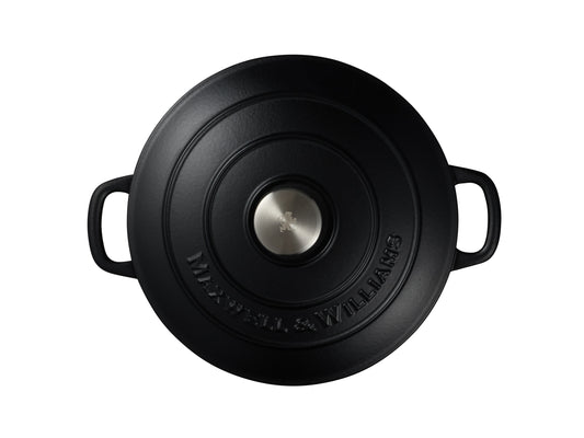 MW Cast Iron Braiser Black 27cm / 3.3L Gift Boxed