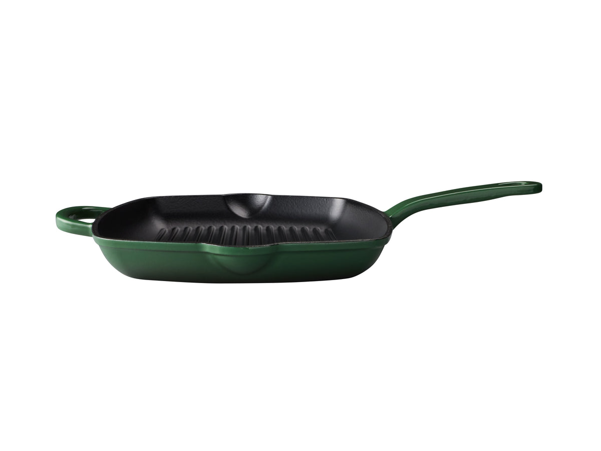 MW Cast Iron Grill pan English Racing Green 26cm Gift Boxed