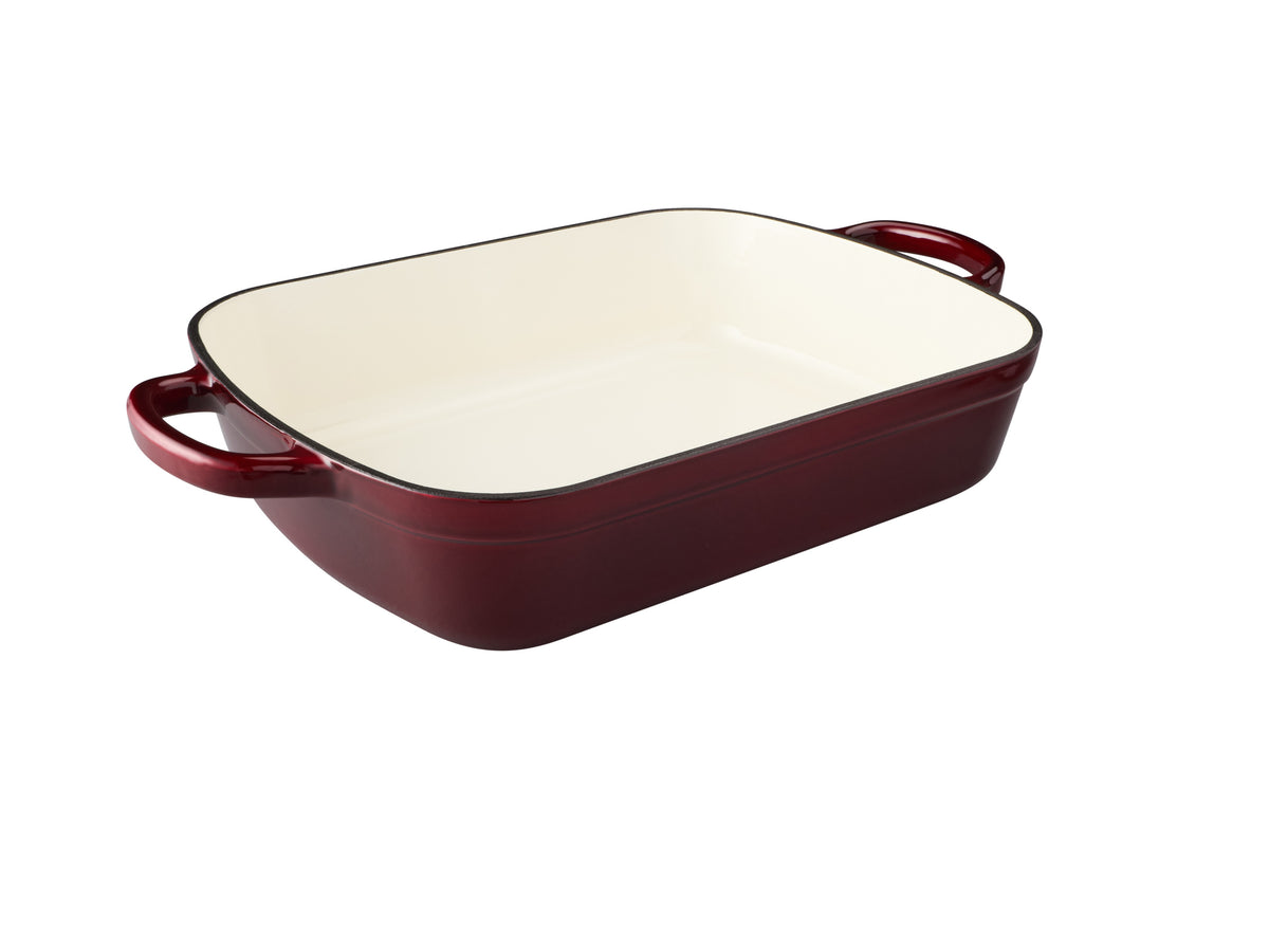 MW Cast Iron Roaster Merlot 34x26cm / 5L Gift Boxed