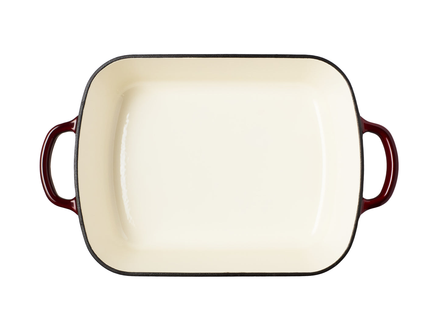 MW Cast Iron Roaster Merlot 34x26cm / 5L Gift Boxed