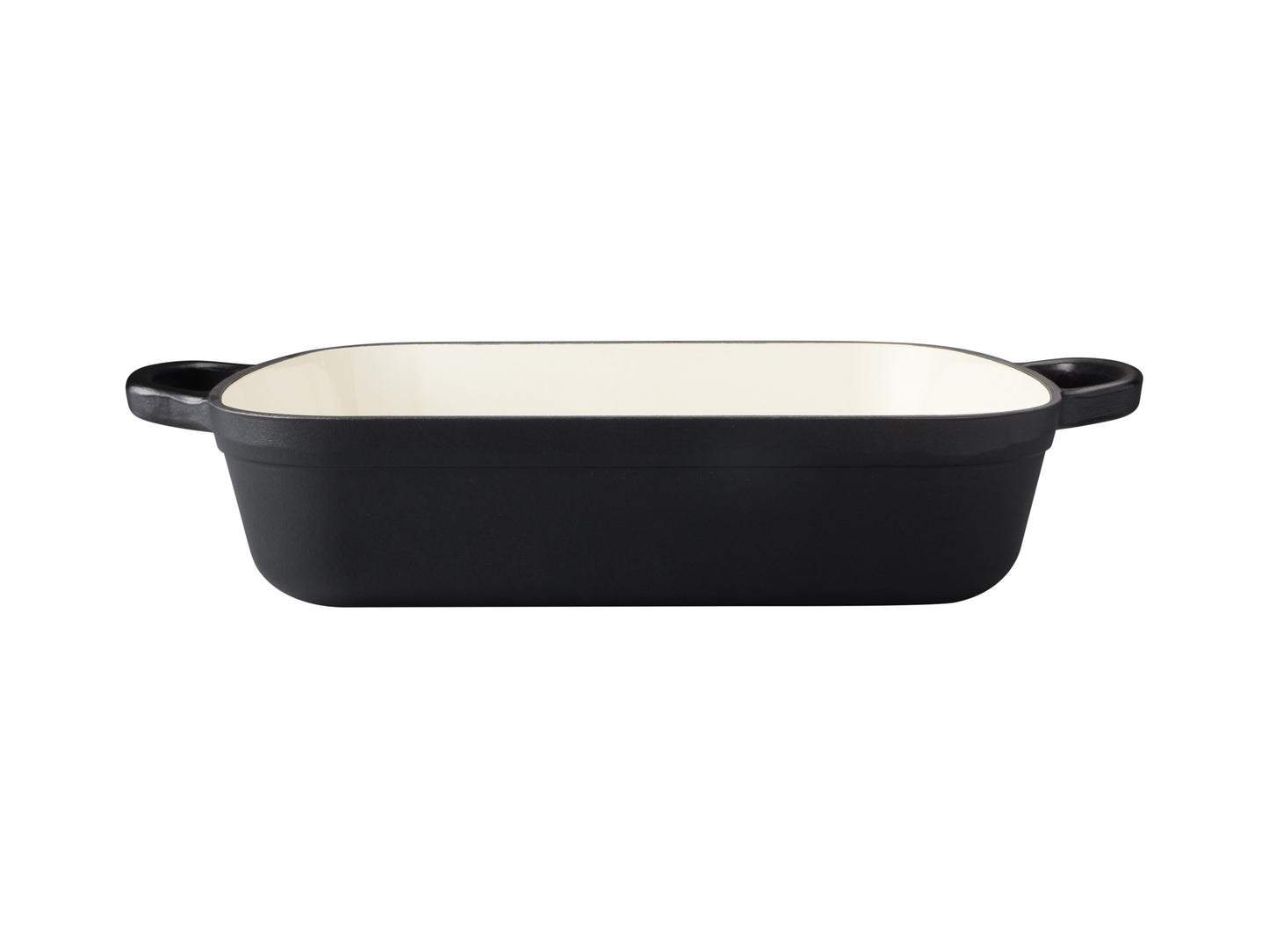 MW Cast Iron Roaster Black 34x26cm / 5L Gift Boxed
