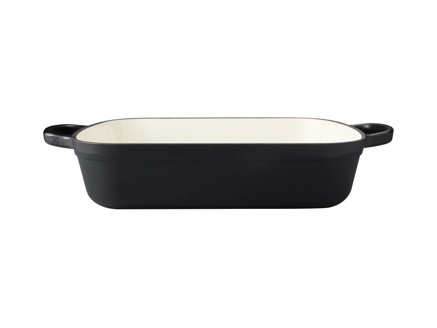 MW Cast Iron Roaster Black 34x26cm / 5L Gift Boxed