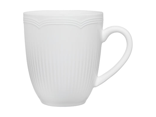Maxwell & Williams White Basics Rococo Coupe Mug 390ml