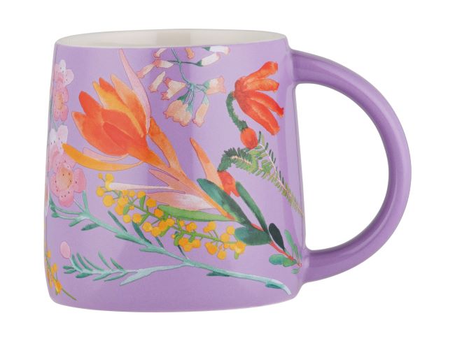 Maxwell & Williams Garland Mug 370ml Lilac