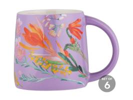 Maxwell & Williams Garland Mug 370ml Lilac