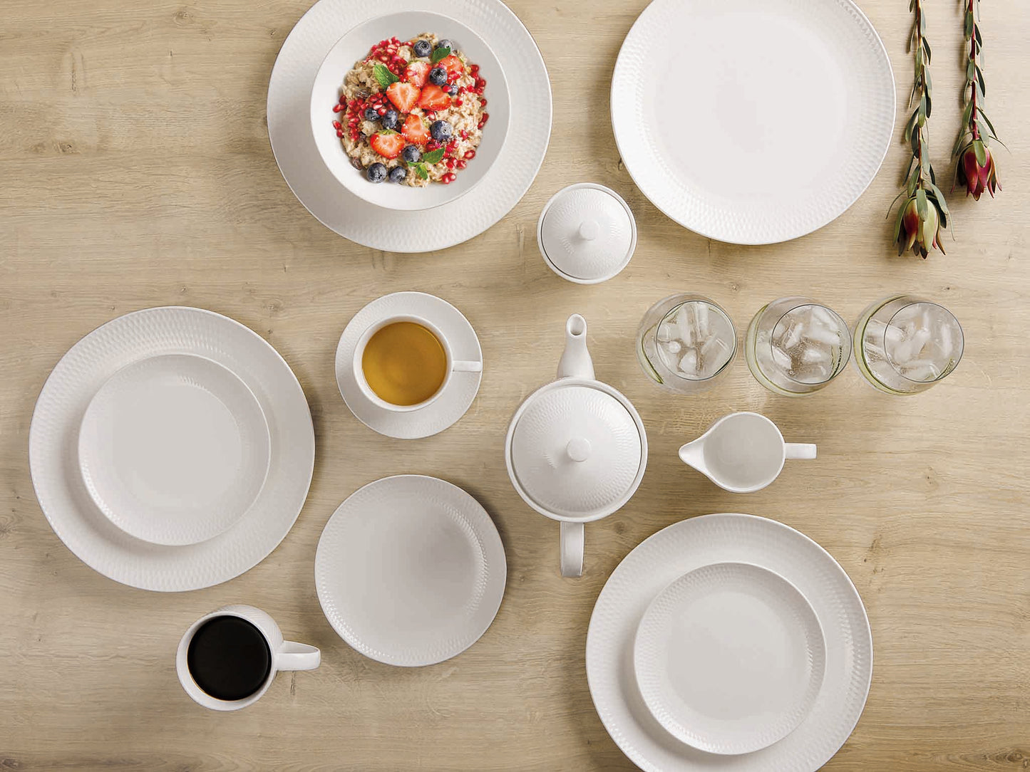 Maxwell & Williams White Basics Diamonds Demi Cup & Saucer  90ml