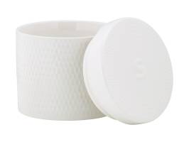 Maxwell & Williams White Basics Diamonds Canister 600ml Set of 3 Gift Boxed