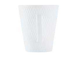 Maxwell & Williams White Basics Diamonds Conical Mug 350ml
