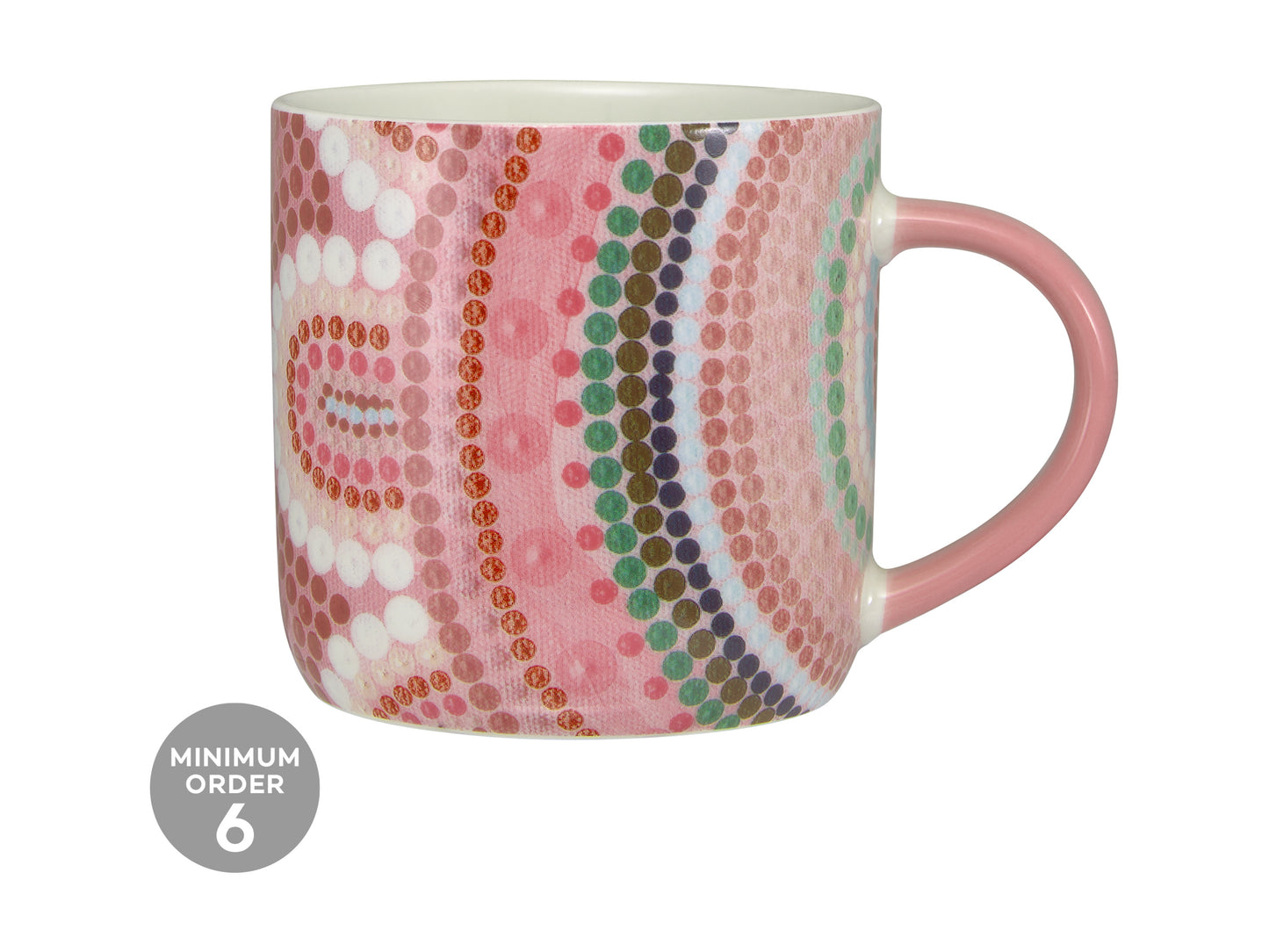Maxwell & Williams Lou Martin Uplift Mug 480ml Pink
